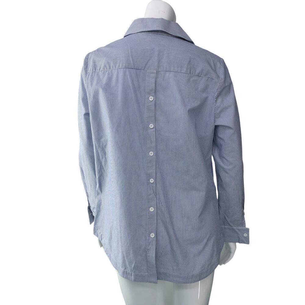 Ming Wang Womens Size S Button Front And Back Top… - image 7